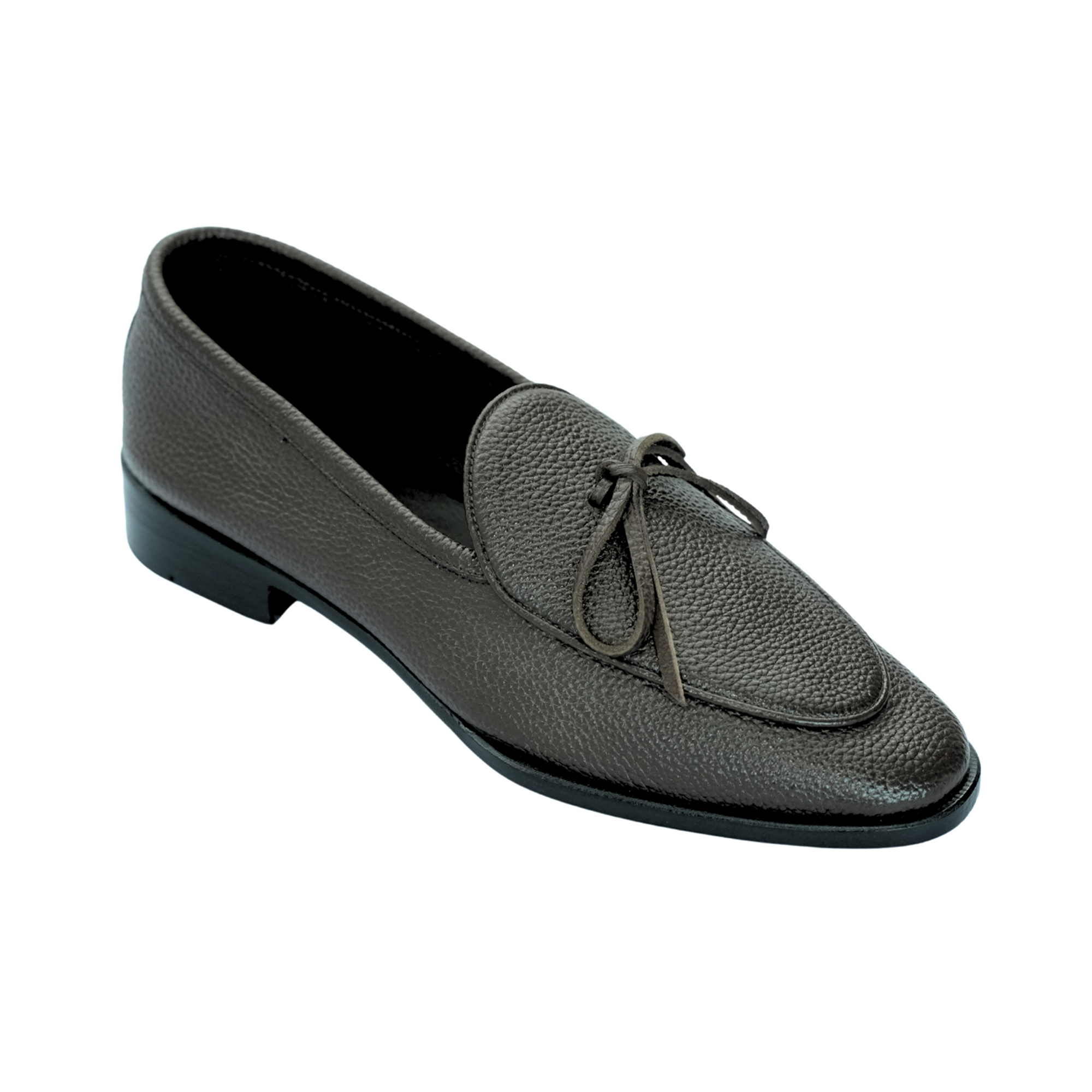 Grain Leather String Tassel Loafer Grain Leather String Tassel Loafer