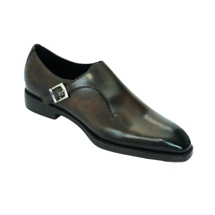 Plain Patina Painted Single Monk Strap