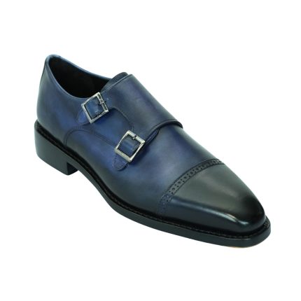 Plain Patina Painted Single Monk Strap