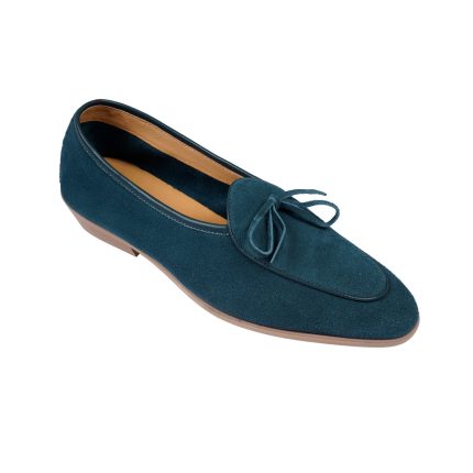 Blue Suede Loafer