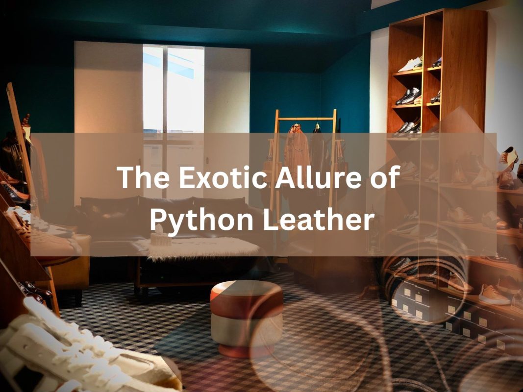 The Exotic Allure of Python Leather