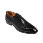 Wood Textured Black oxford
